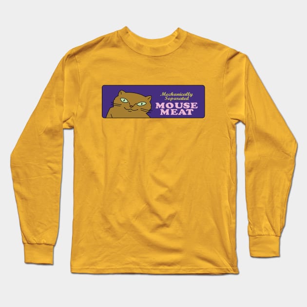 Mechanically Separated Mouse Meat Long Sleeve T-Shirt by saintpetty